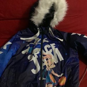 Members Only Space Jam jacket-All proceeds will be donated to 2 families in need